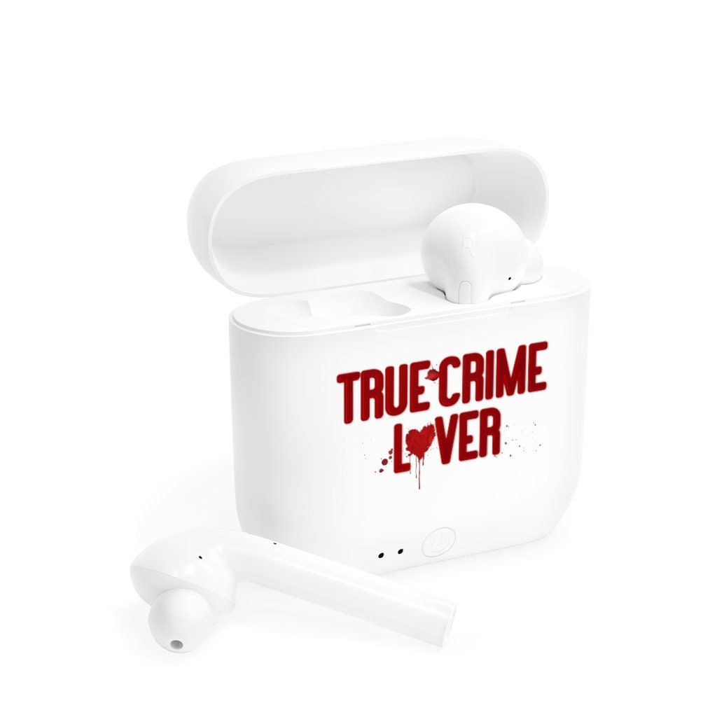 True Crime Lover Essos Wireless Earbuds Gift for Murder Podcast Lover Headphones for True Crime Pod Cast Obsessed Listener Air Criminal