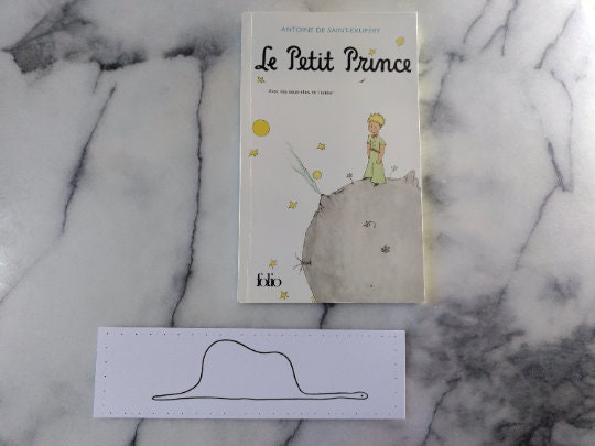 Essential is Invisible Bookmark Librarian Gift Readers Bookstagram Book Club Present Reader Friend Gift for Bookworms Under 5 Little Prince