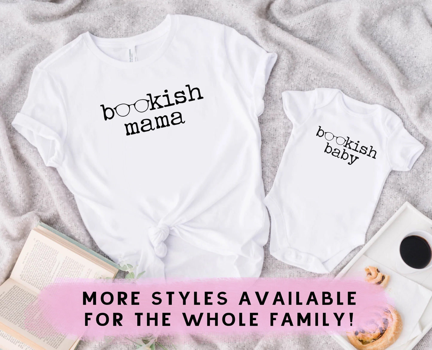 Mommy's Reading Buddy Future Bookworm Infant Jersey Bodysuit Bookish Baby Mothers Day present Librarian Teacher Funny Nerdy Baby Shower Gift