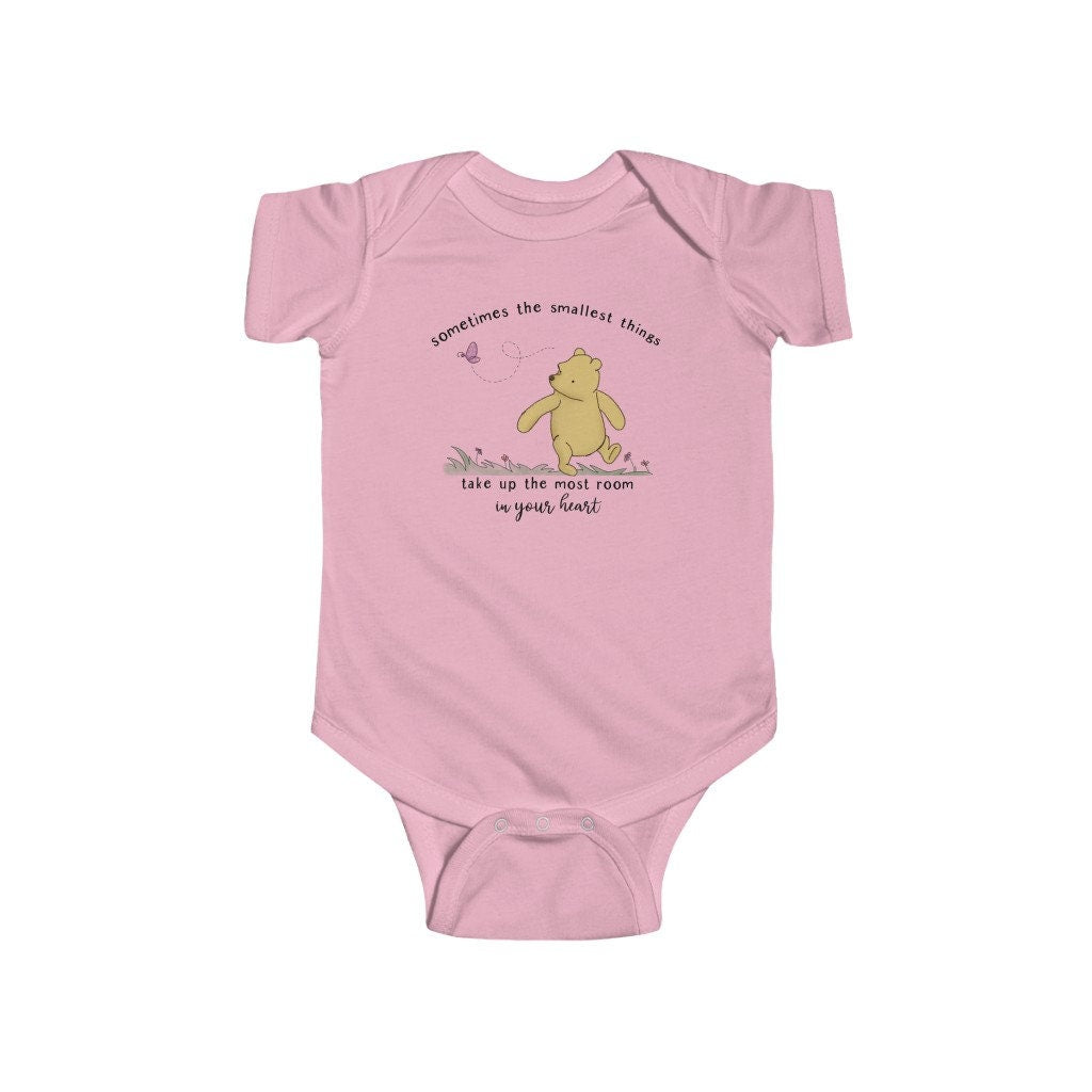 The Smallest Things Baby Bodysuit Book Club Storybook Woodland Bear Baby Shower Reader Writer Author Gift Baby Birth Announcement Funny