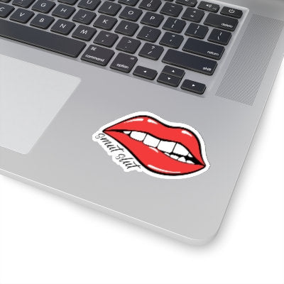 Smut Slut Spicy Romance Stickers Book Cart Kindle Sticker for Reader Dark Romance Bookish Sticker Lips Book Decal for Laptop Reading Journal