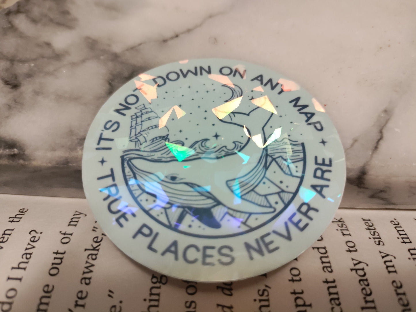 True Places Never Are Bookish Adventure Book Quote Moby Dick Herman Melville The Whale Literature Classic Books Librarian It's Not Down On