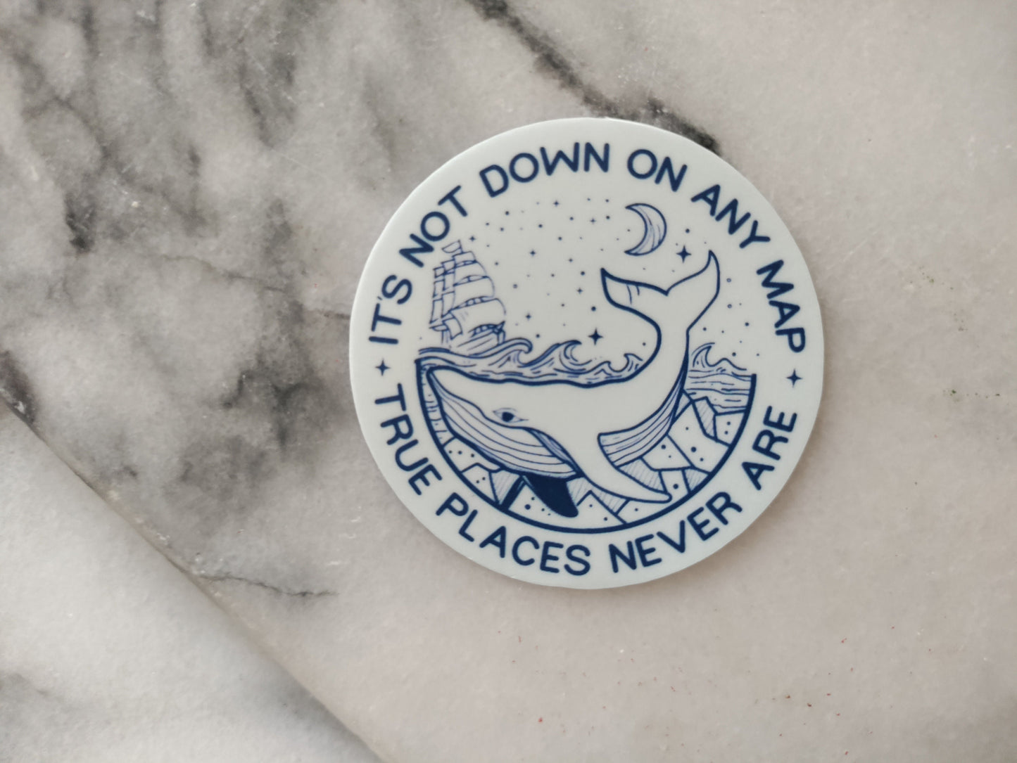 True Places Never Are Bookish Adventure Book Quote Moby Dick Herman Melville The Whale Literature Classic Books Librarian It's Not Down On