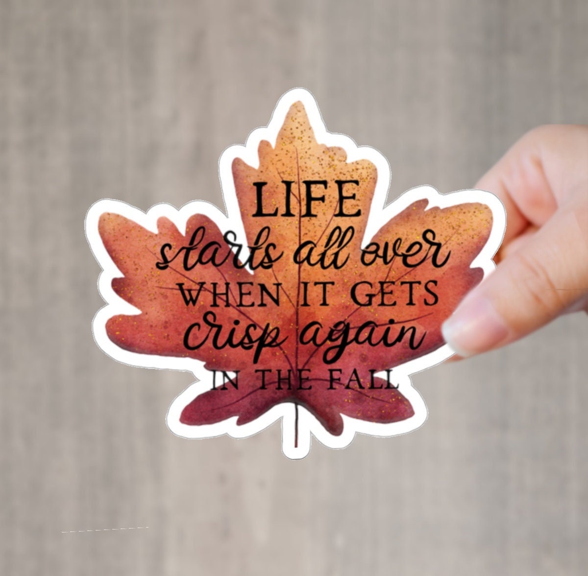 Books Fall Open and I Fall In Bookish Autumn Sticker for Book Journal Reading Bullet Journal Fall Planner Stickers Reader Seasonal Sweater