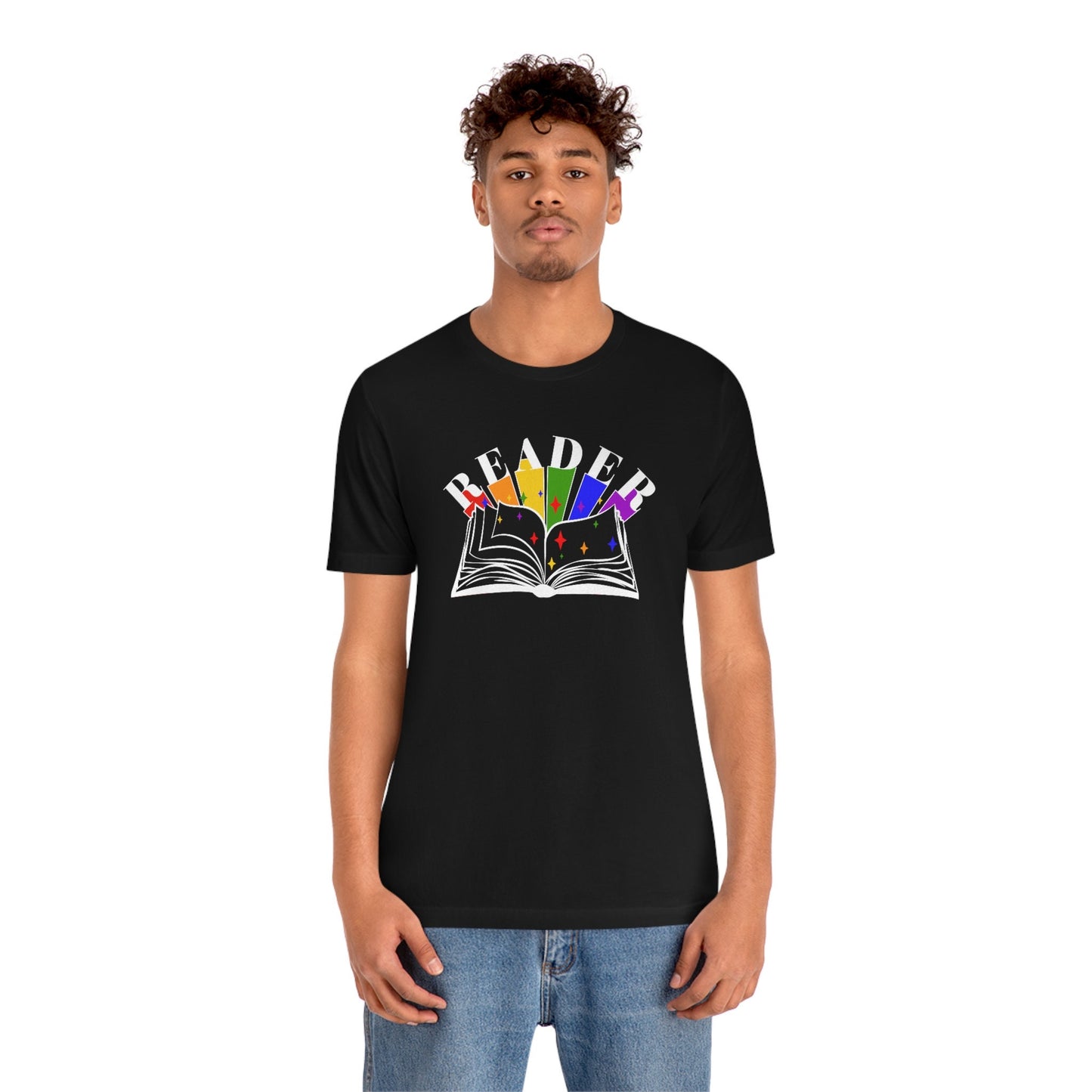 Reader Starburst Tee Reading is Magic Bookish Shirt for Librarian Teacher Tshirt for Bookworm Gift for Reader Friend