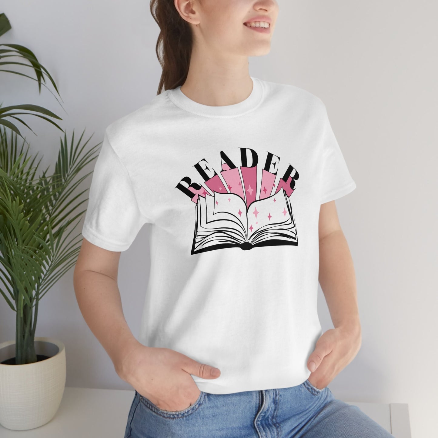 Reader Starburst Tee Reading is Magic Bookish Shirt for Librarian Teacher Tshirt for Bookworm Gift for Reader Friend