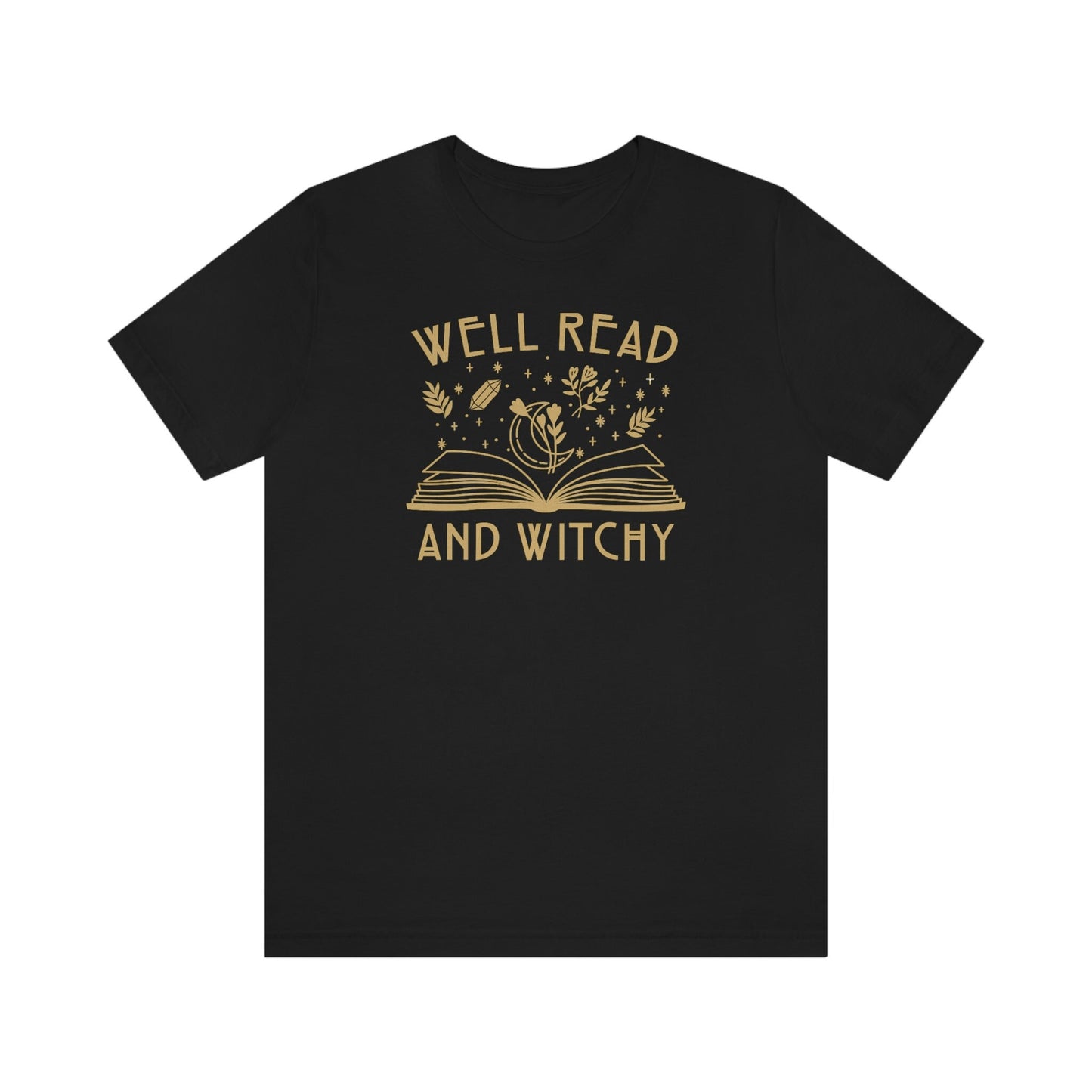 Well Read and Witchy Bookish Shirt Book Witch Tee and Bibliophile Pastel Goth Dark Academia Reader Shirt Teacher Librarian Book Nerd Fantasy