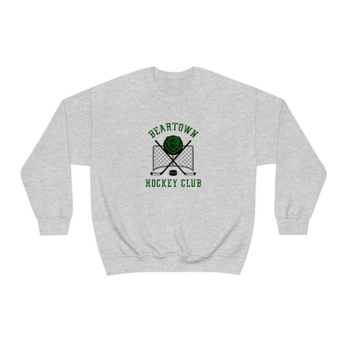Beartown Logo Hockey Club Benji Ovich Jersey Front and Back Unisex Heavy Blend Crewneck Sweatshirt