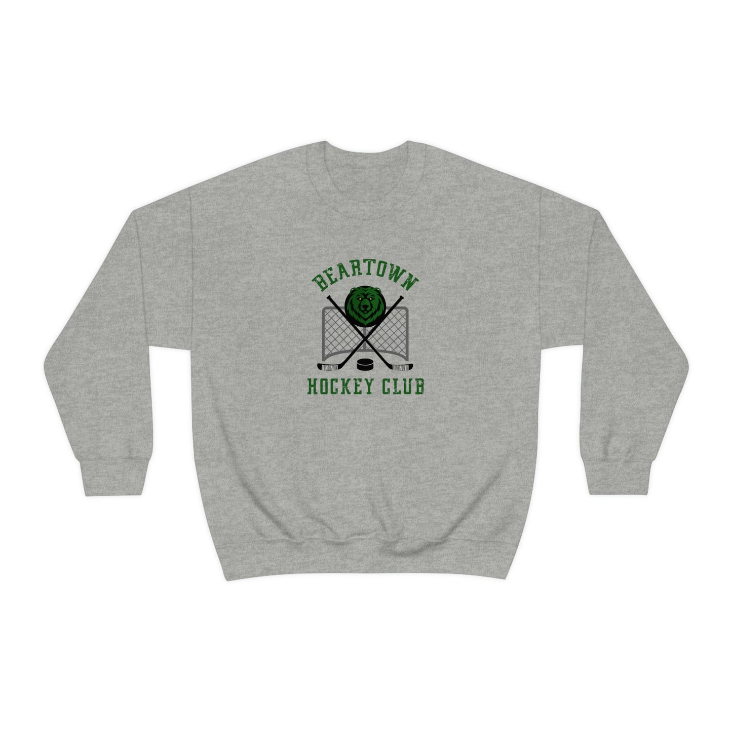 Beartown Logo Hockey Club Benji Ovich Jersey Front and Back Unisex Heavy Blend Crewneck Sweatshirt