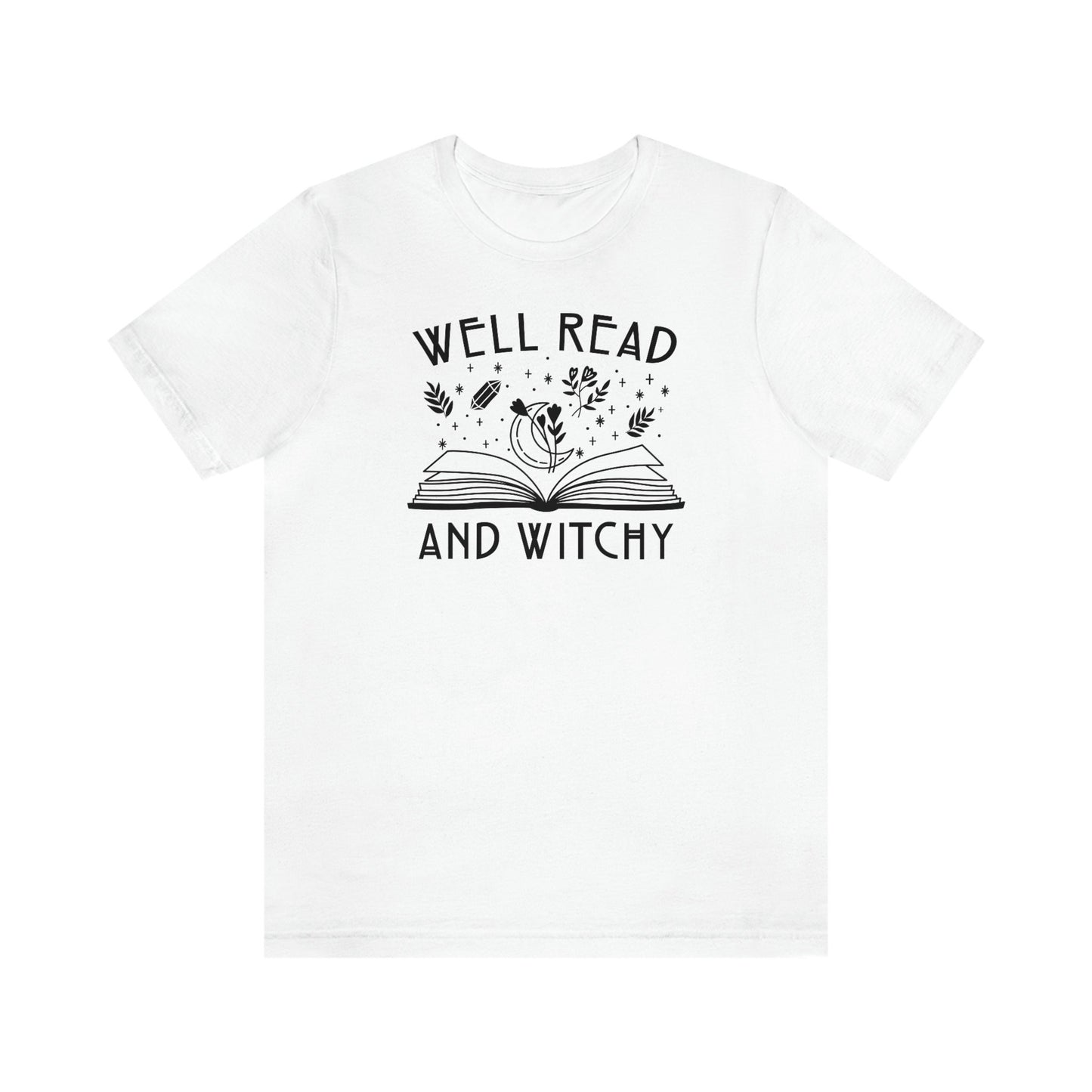 Well Read and Witchy Bookish Shirt Book Witch Tee and Bibliophile Pastel Goth Dark Academia Reader Shirt Teacher Librarian Book Nerd Fantasy