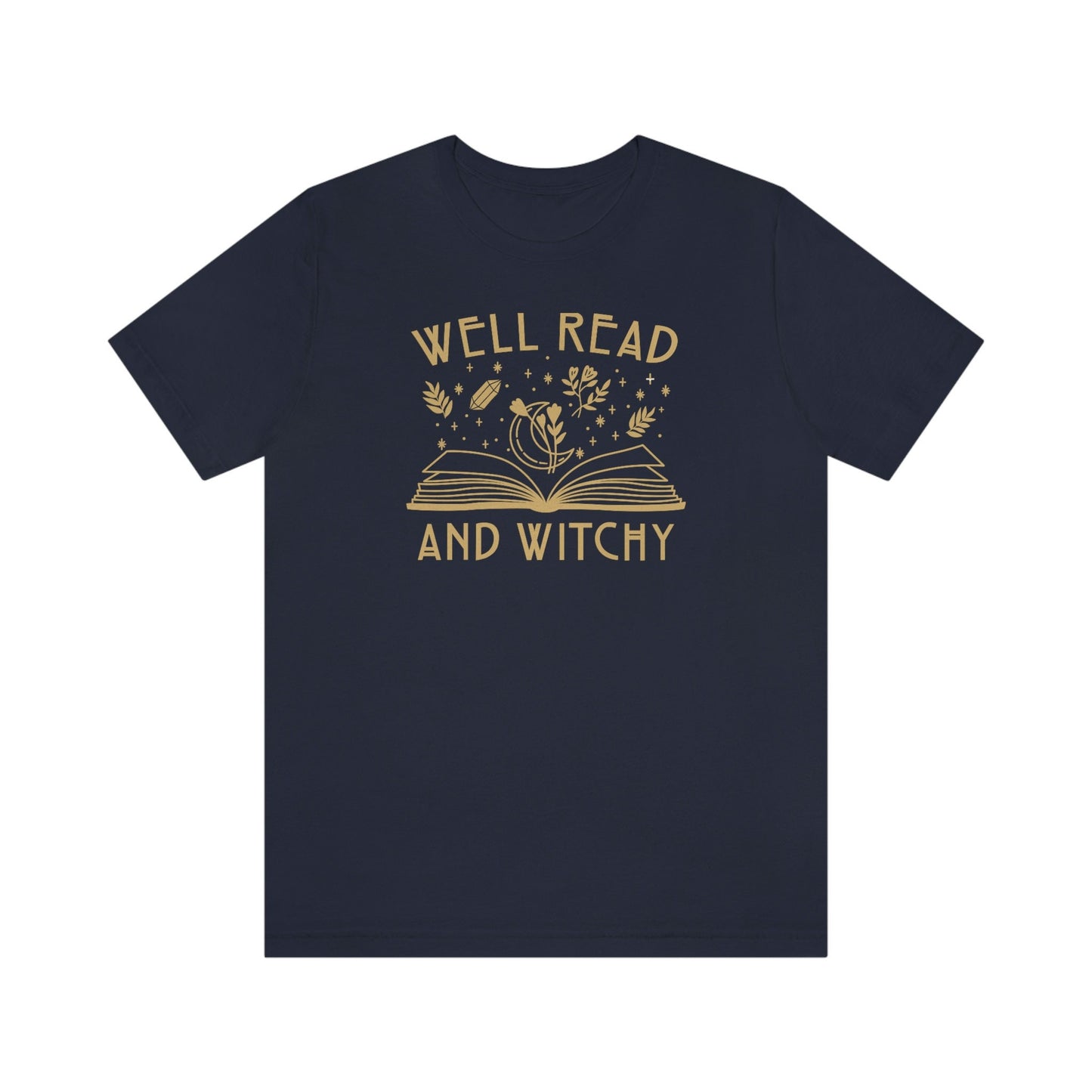 Well Read and Witchy Bookish Shirt Book Witch Tee and Bibliophile Pastel Goth Dark Academia Reader Shirt Teacher Librarian Book Nerd Fantasy