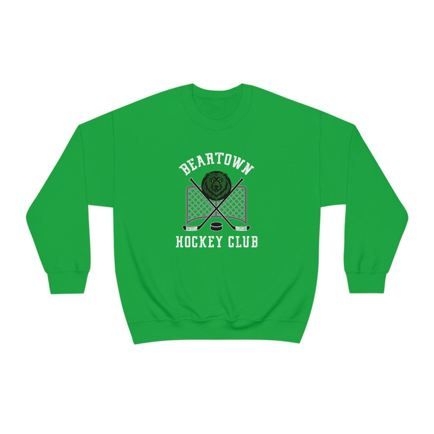 Beartown Logo Hockey Club Benji Ovich Jersey Front and Back Unisex Heavy Blend Crewneck Sweatshirt