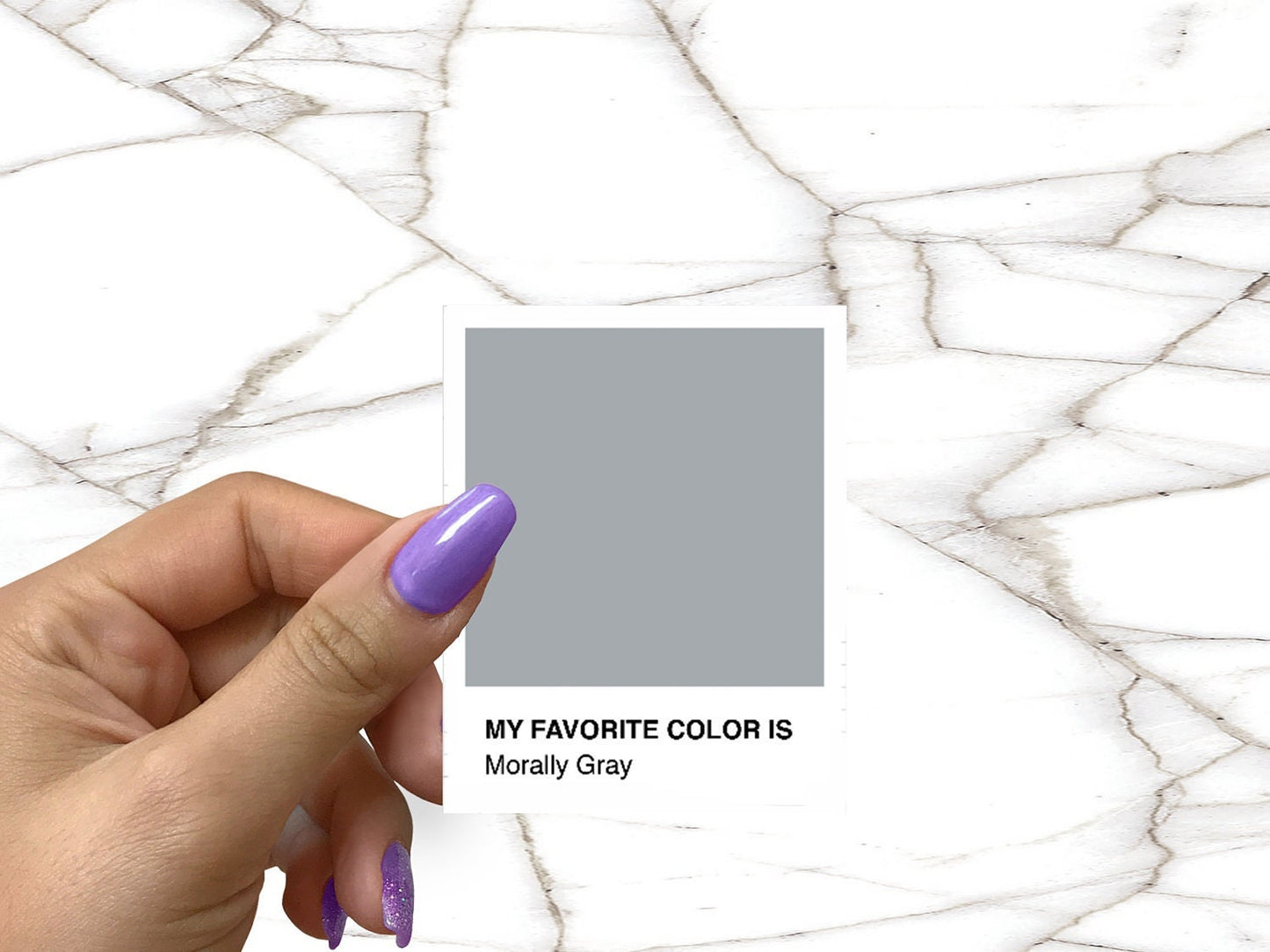 Morally Gray is My Favorite Color Bookish Sticker for Reader Fantasy Dark Romance Villan Laptop Sticker for Reader