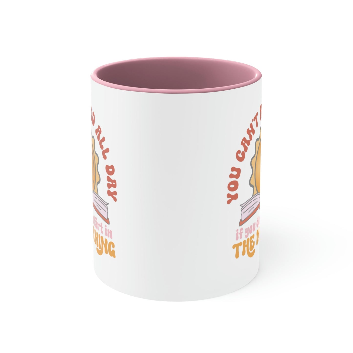 You Can't Read All Day If You Don't Start in the Morning Cute Retro Vintage Style Coffee Mug Tea It's a Good Reada Book All Day Coffee Mug