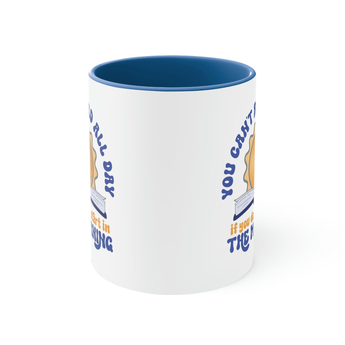 You Can't Read All Day If You Don't Start in the Morning Cute Retro Vintage Style Coffee Mug Tea It's a Good Reada Book All Day Coffee Mug