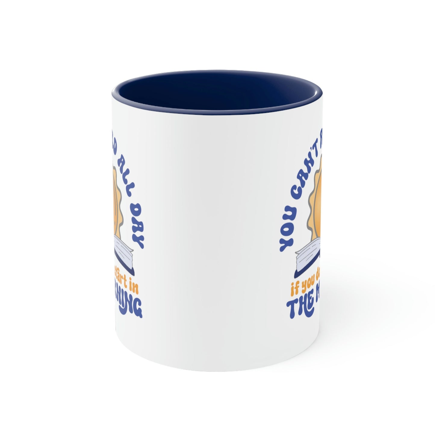 You Can't Read All Day If You Don't Start in the Morning Cute Retro Vintage Style Coffee Mug Tea It's a Good Reada Book All Day Coffee Mug
