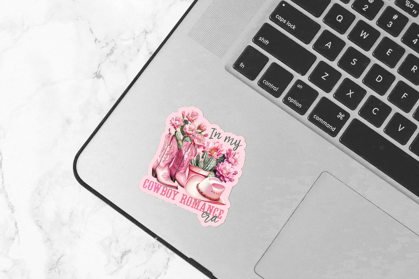 In My Cowboy Romance Era Sticker Dark Romance Read Smut Spicy Book Lover Dark Romance Books BookTok Bookstagram Kindle Case Sticker Journal