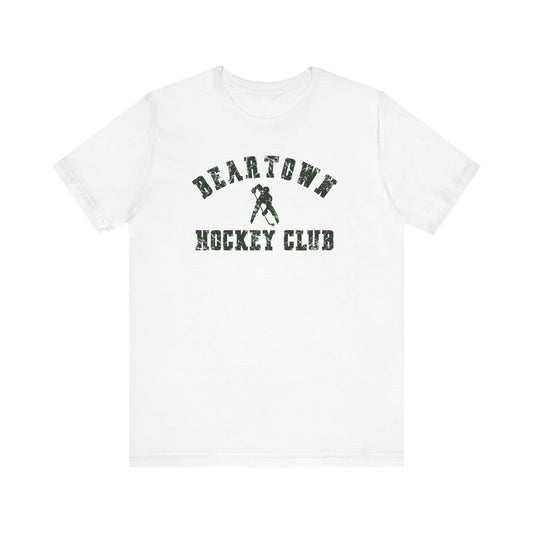 Unisex Jersey Short Sleeve Tee Beartown with back Jersey