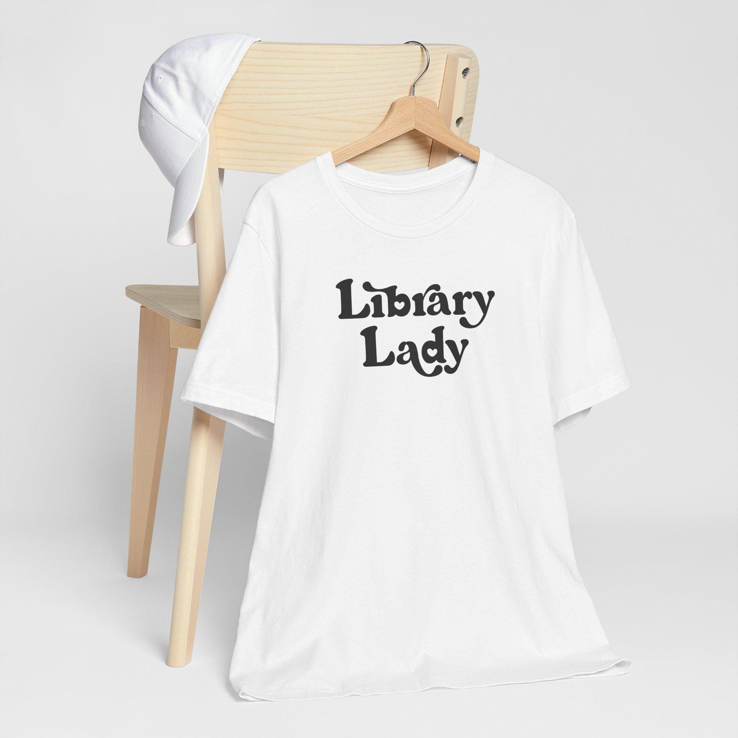 Library Lady Unisex Jersey Short Sleeve Tee for Librarian