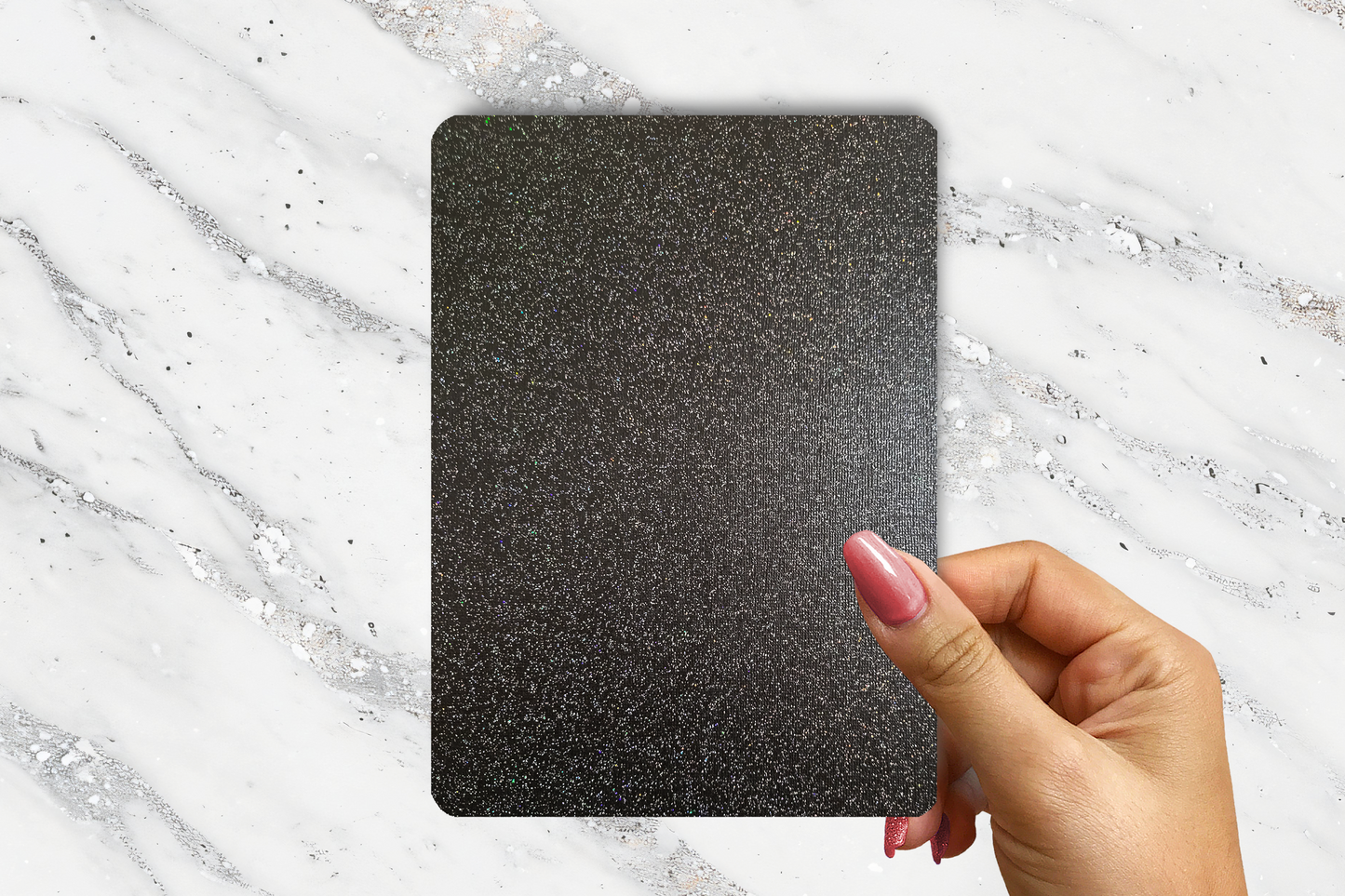 Black Shimmer Kindle case insert for use with new 2024 Clear Case