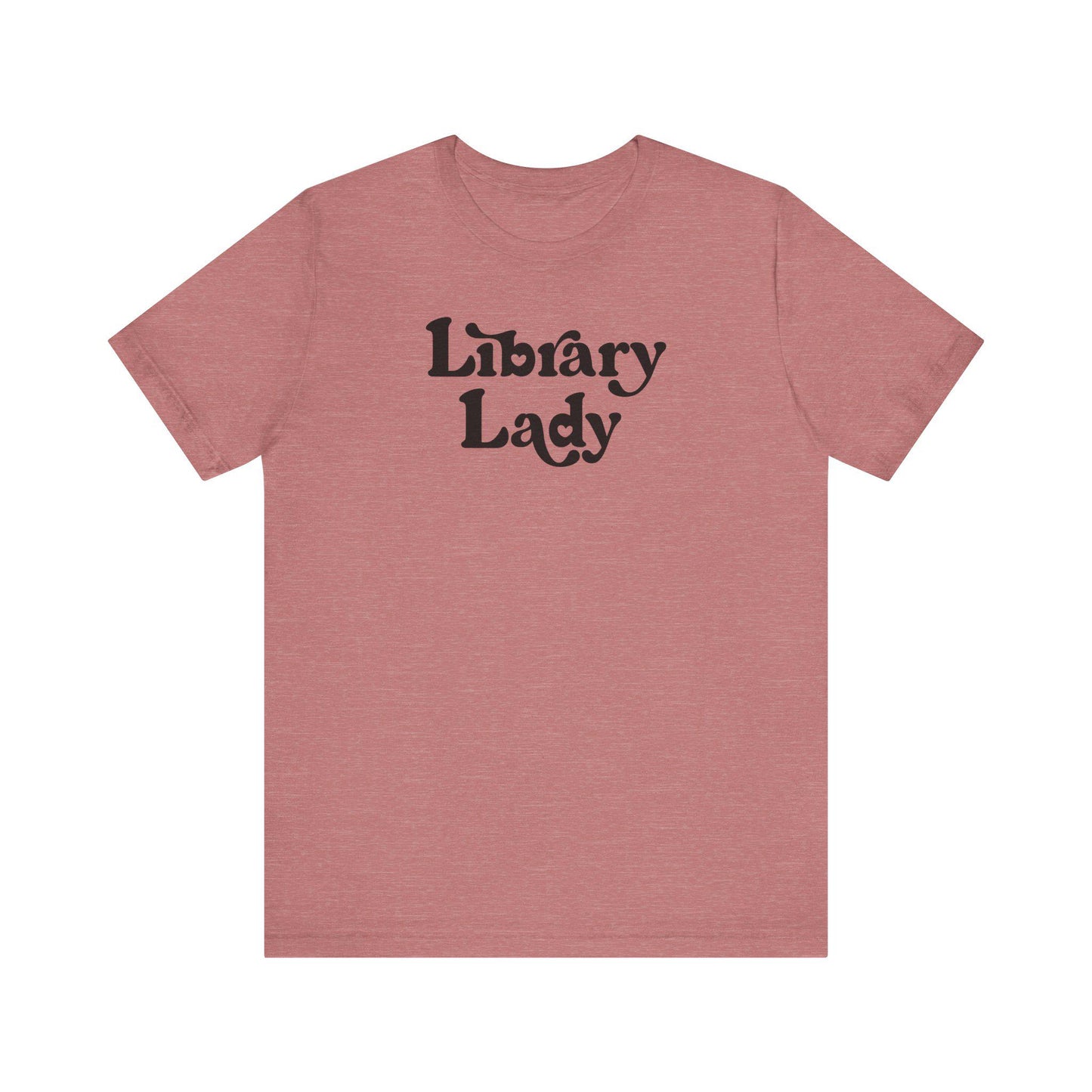 Library Lady Unisex Jersey Short Sleeve Tee for Librarian