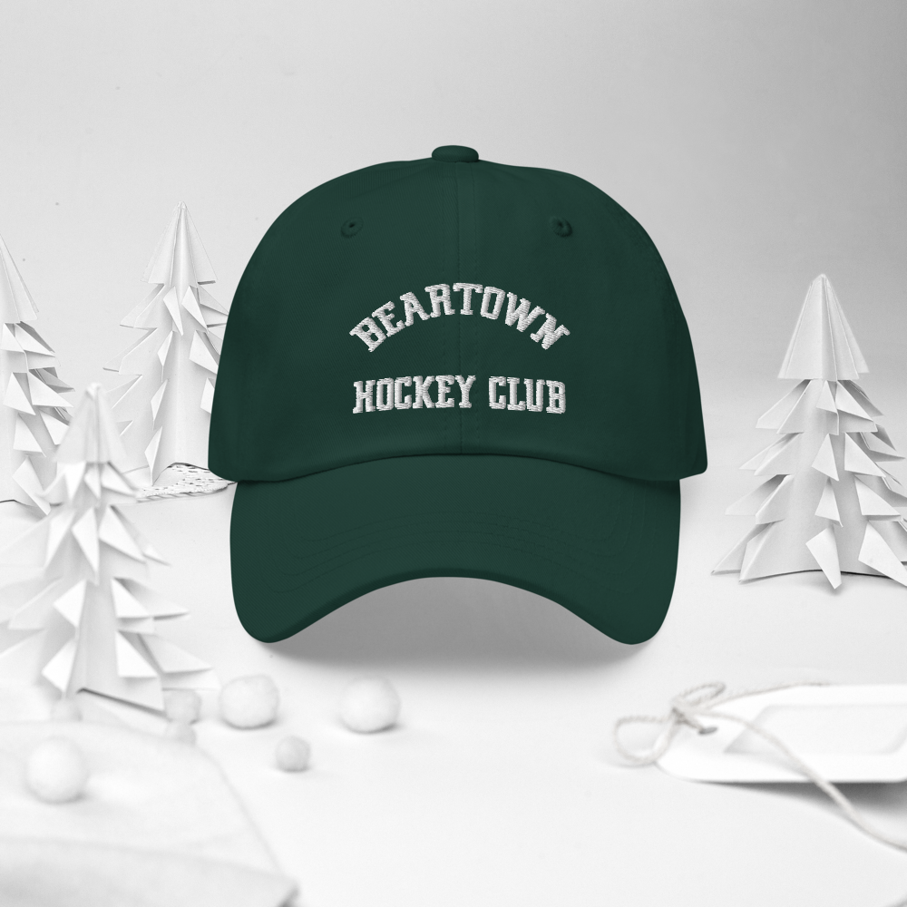 Beartown Hockey Club Bookish Dad Hat Benji Ovich Bookstagram Book Tok Reader Hat for Bear Town Hockey Hat