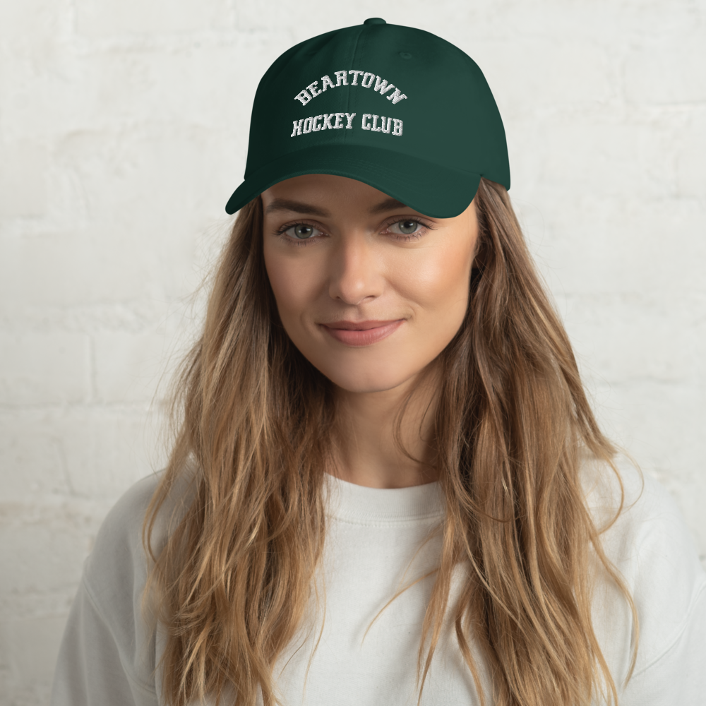 Beartown Hockey Club Bookish Dad Hat Benji Ovich Bookstagram Book Tok Reader Hat for Bear Town Hockey Hat