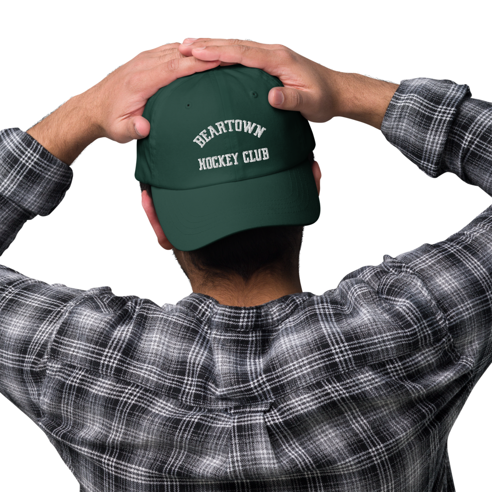 Beartown Hockey Club Bookish Dad Hat Benji Ovich Bookstagram Book Tok Reader Hat for Bear Town Hockey Hat