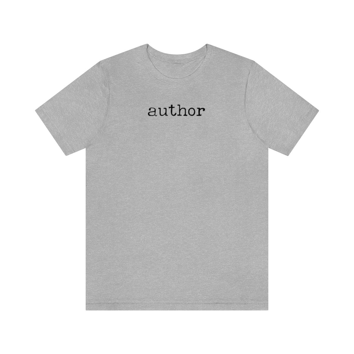 Author Bookish Typography tshirt for Writer Reader Aspiring Writer Gift for Novel Writing Future Bestelling Writer Congratulations