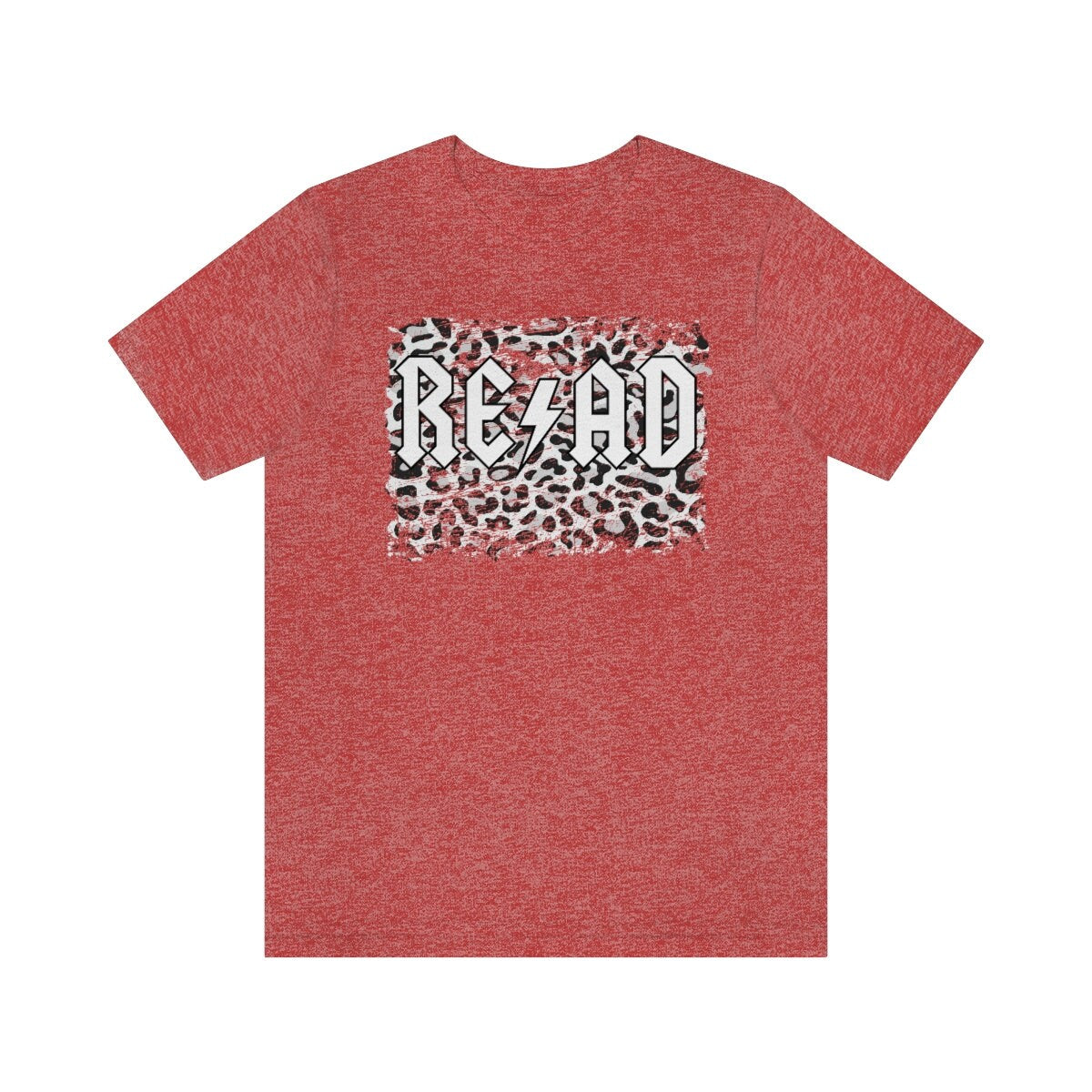 READ Rocker Grunge Bookish Shirt for Librarian Black Leopard Bibliophile Gift for Bookish Friend Gift Vintage Reader Shirt