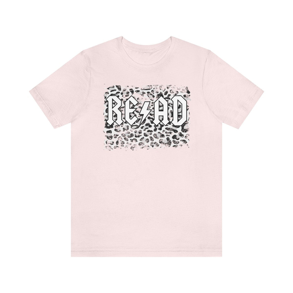 READ Rocker Grunge Bookish Shirt for Librarian Black Leopard Bibliophile Gift for Bookish Friend Gift Vintage Reader Shirt
