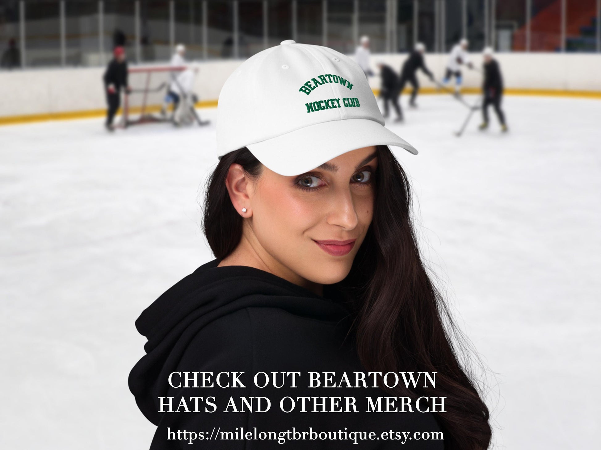 Bookish Beartown Benji Ovich Jersey Unisex Heavy Blend Crewneck Sweatshirt Bear town Logo Front and Number 16 Back