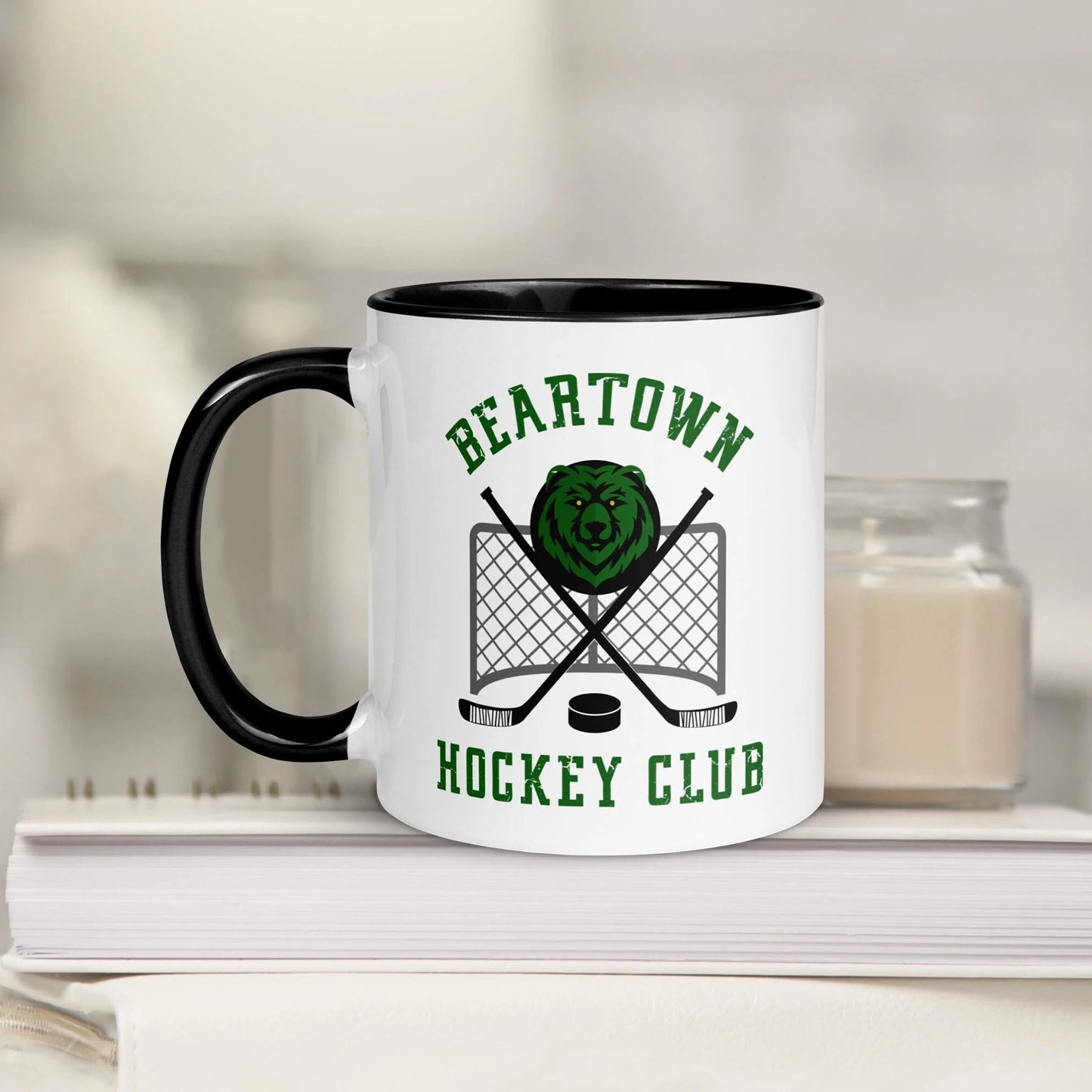 Beartown Hockey Club Bookish Mug Benji Ovich 16 Bookstagram Mug for Reader Bibiophile Book Fandom Merch