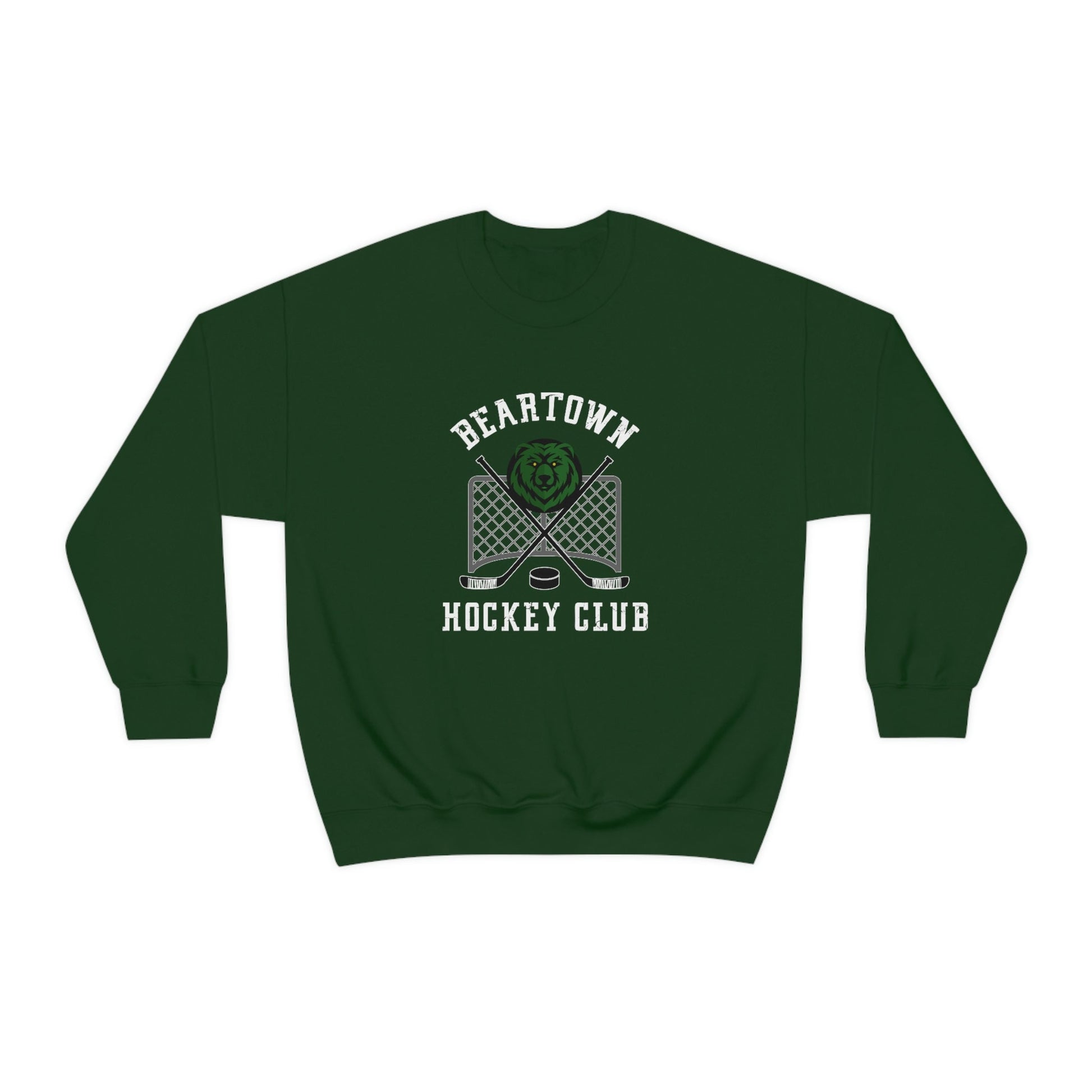 Beartown Logo Hockey Club Benji Ovich Jersey Front and Back Unisex Heavy Blend Crewneck Sweatshirt