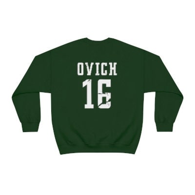 Beartown Logo Hockey Club Benji Ovich Jersey Front and Back Unisex Heavy Blend Crewneck Sweatshirt