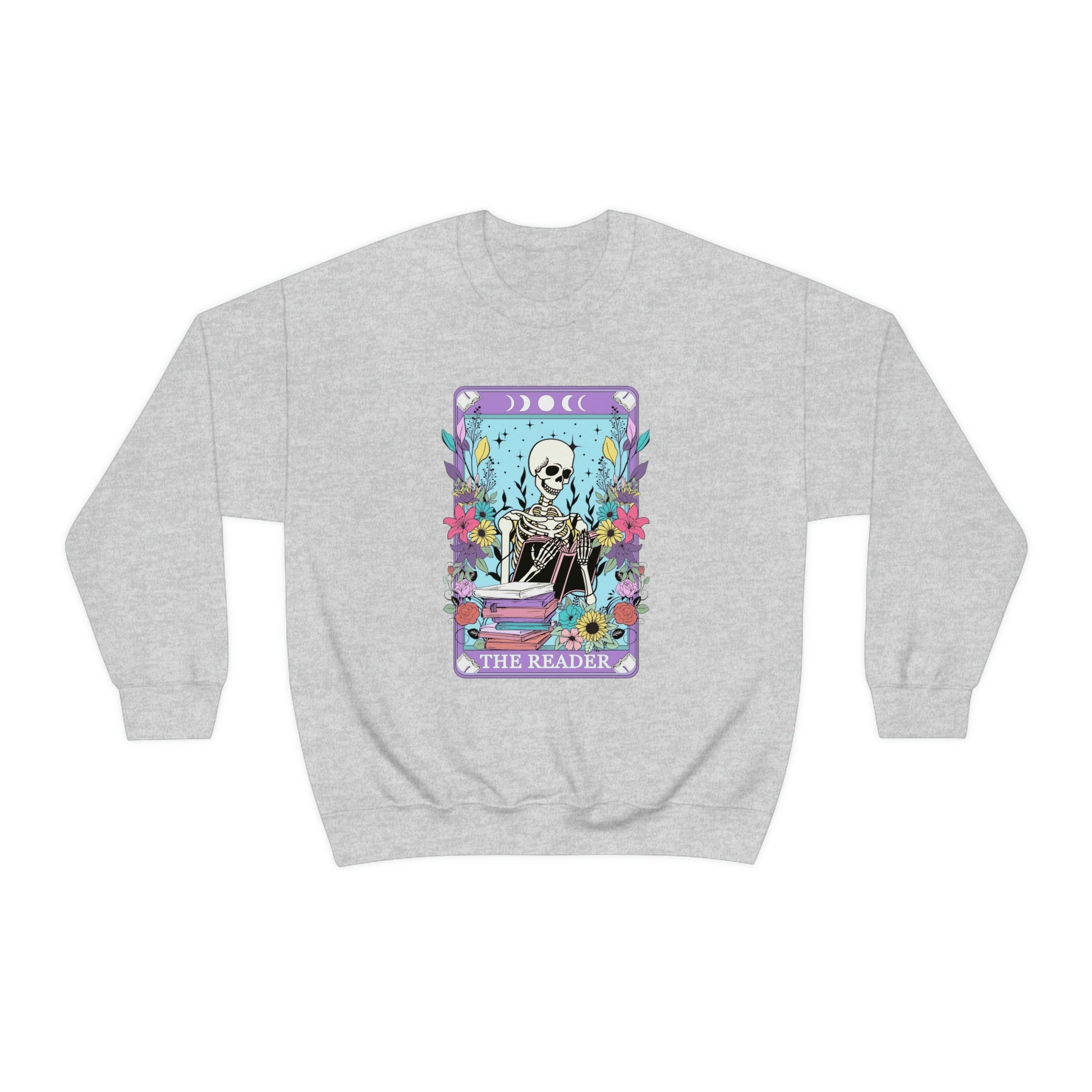 The Reader Tarot Pastel Goth Heavy Blend Crewneck Sweatshirt