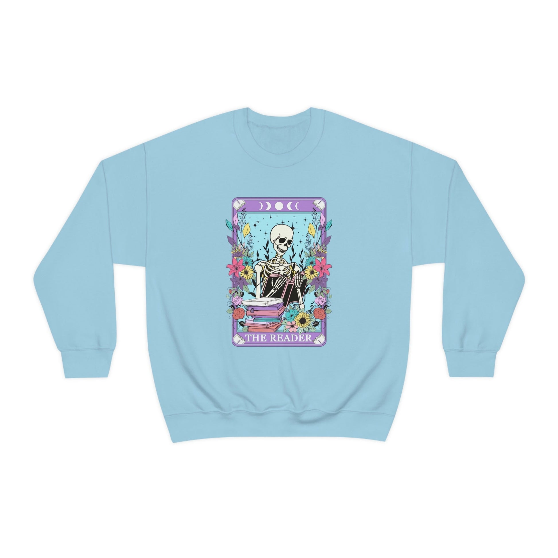 The Reader Tarot Pastel Goth Heavy Blend Crewneck Sweatshirt