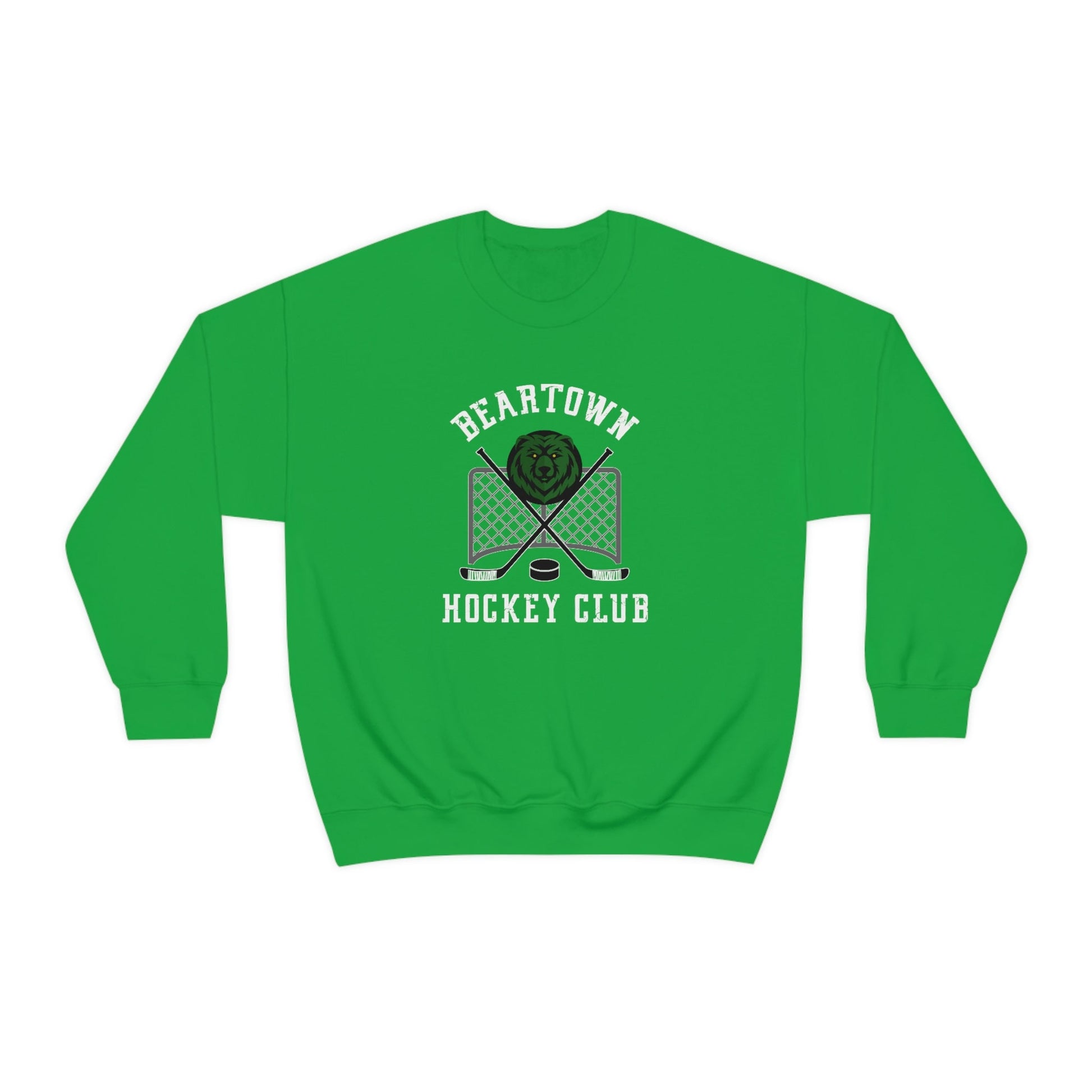 Beartown Logo Hockey Club Benji Ovich Jersey Front and Back Unisex Heavy Blend Crewneck Sweatshirt