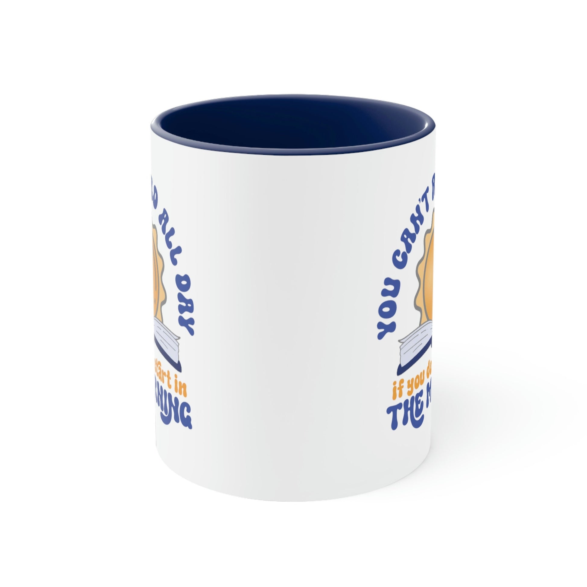 You Can't Read All Day If You Don't Start in the Morning Cute Retro Vintage Style Coffee Mug Tea It's a Good Reada Book All Day Coffee Mug