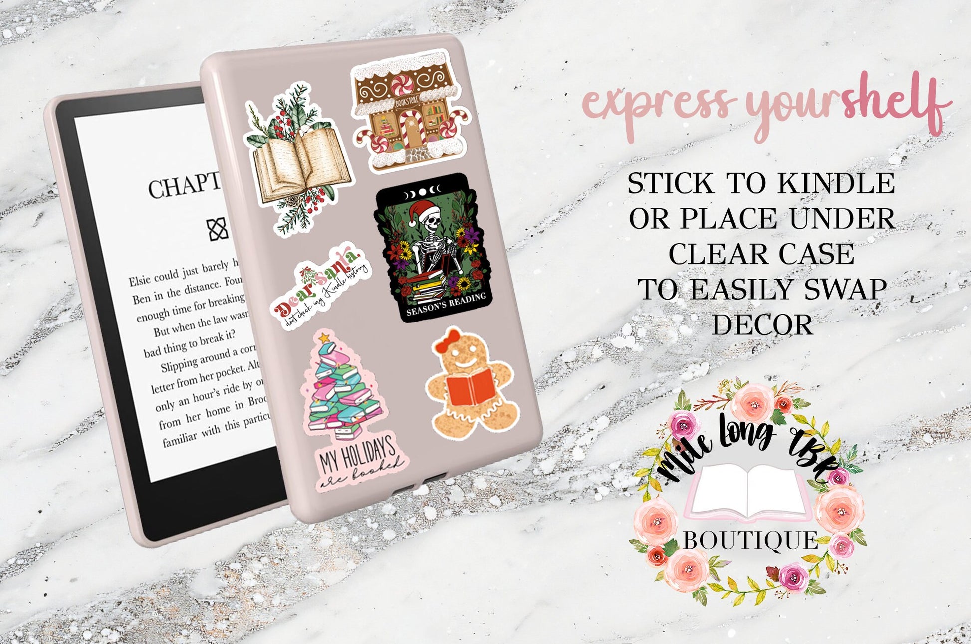 My Kindle History Landed me On Naughty List Christmas Romance Delete Smut Reader Sticker Spicy Books Lover Dark Romance BookTok Bookstagram