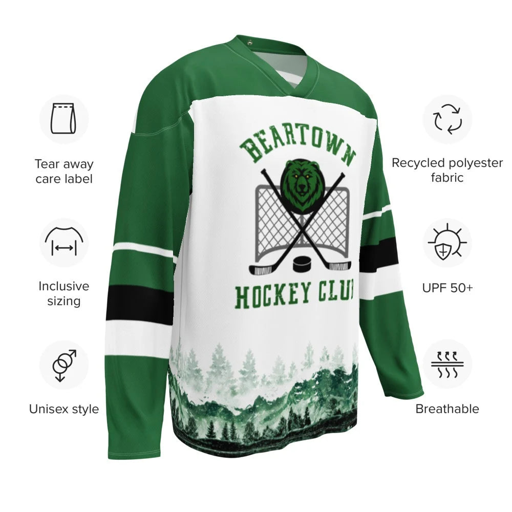 Beartown Hockey Club Benji Ovich Game Jersey Booktok Bookstagram Fredrik Backman Bijornstad Us Against You Trilogy The Winners