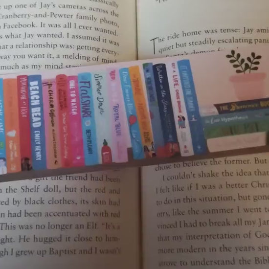 Romance Reader Bookshelf Contemporary Romance Lover Bookmark Book Stack Bookish Valentines Day Gift Bookstagram Friend Bookworm Humor