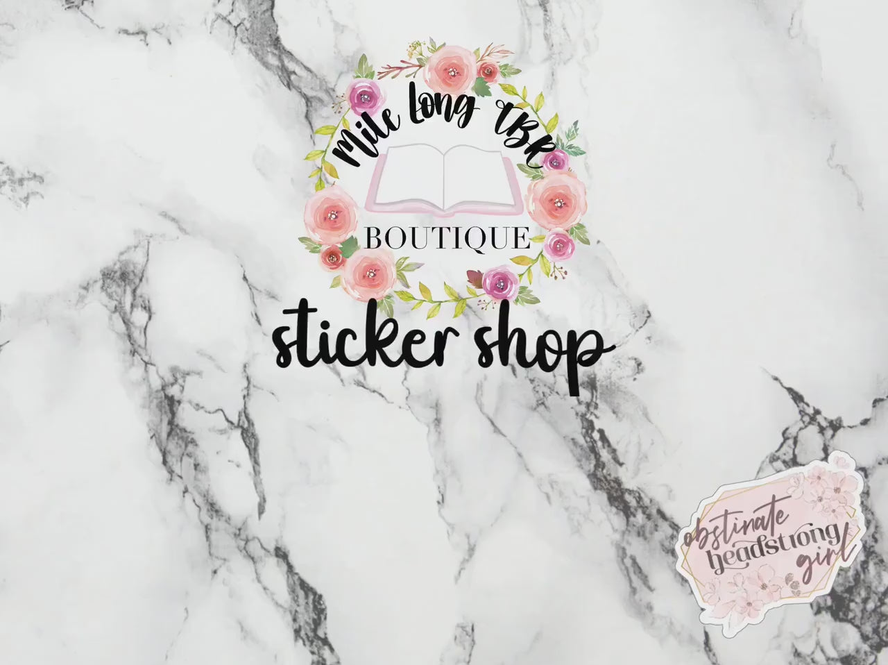 Romance Reader Sticker for Bookish Friend Sticker Laptop Book Cart Reading Journal Waterproof Vinyl Sticker for Hydroflask Bookish Bujo